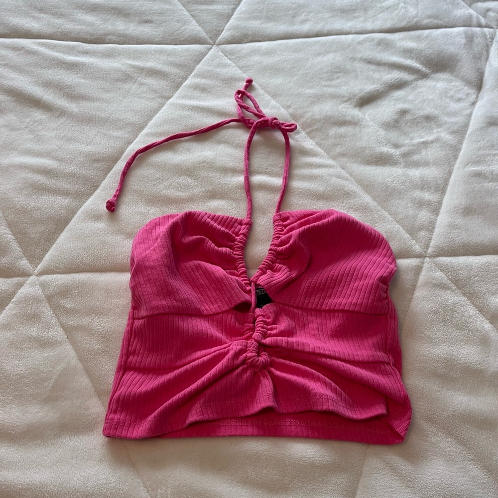 women’s cropped tank top